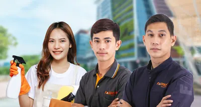 พนักงานส่งเอกสารด่วนในบริการ Messenger ส่งเอกสาร